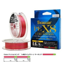 Seaguar Lure Edition PE 8 Örgü Spin İp Misina 150mt Multi Color
