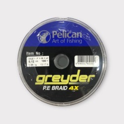 Greyder PE Braid 4X 100 mt.