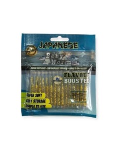 Japanese Baby Worm 4.5cm Kokulu LRF Silikonu 2