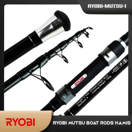 RYOBI KAMIŞ MUTSU BOAT - Dayanıklı ve Hassas Tekne Kamışı