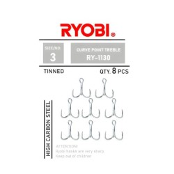 Ryobi İğne Curve Point Treble - Ry-1130 2