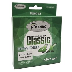 Kendo Classic 4X 150m Apple Green Örgü İp