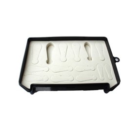 Captain Sahte Balık ve Kurşun Saklama Kutusu Evalı Kutu 12x20cm