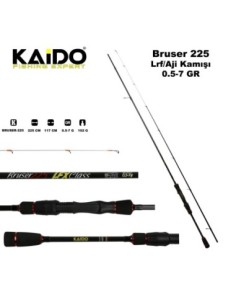 Bruser 225 Cm 0.5-7 Gr Lrf Kamışı Aji Kamışı