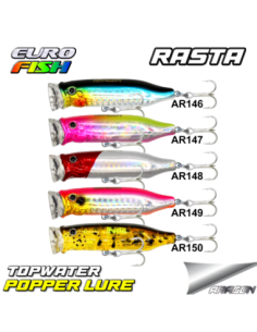 Eurofish Aragon RASTA Popper 70mm 10gr Su Üstü Maket Balık 2