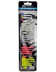 Savage gear LRF Mini Sandeel Kit 25 Adet Suni Yem