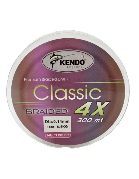 Kendo Classic 4X 300m Multicolor Örgü İp