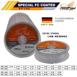 Portfish Special Fluoro Carbon Coated 100 mt Devamlı