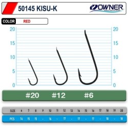 Owner 50145 Kisu-K Red İğne 2
