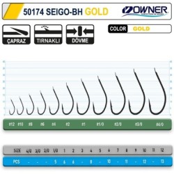 Owner 50174 Seigo-Bh Gold İğne 2